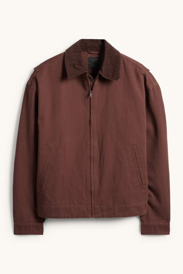 Heren - Jas - donkerbruin