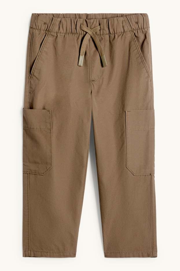 Children Boys - Cargo trousers - brown