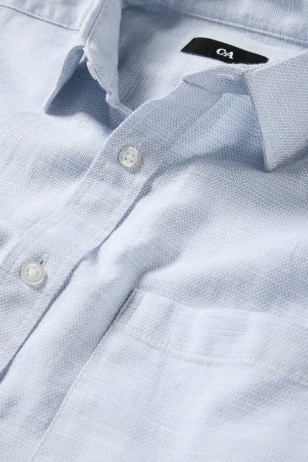 Herren - Hemd - Regular Fit - Kent - blau