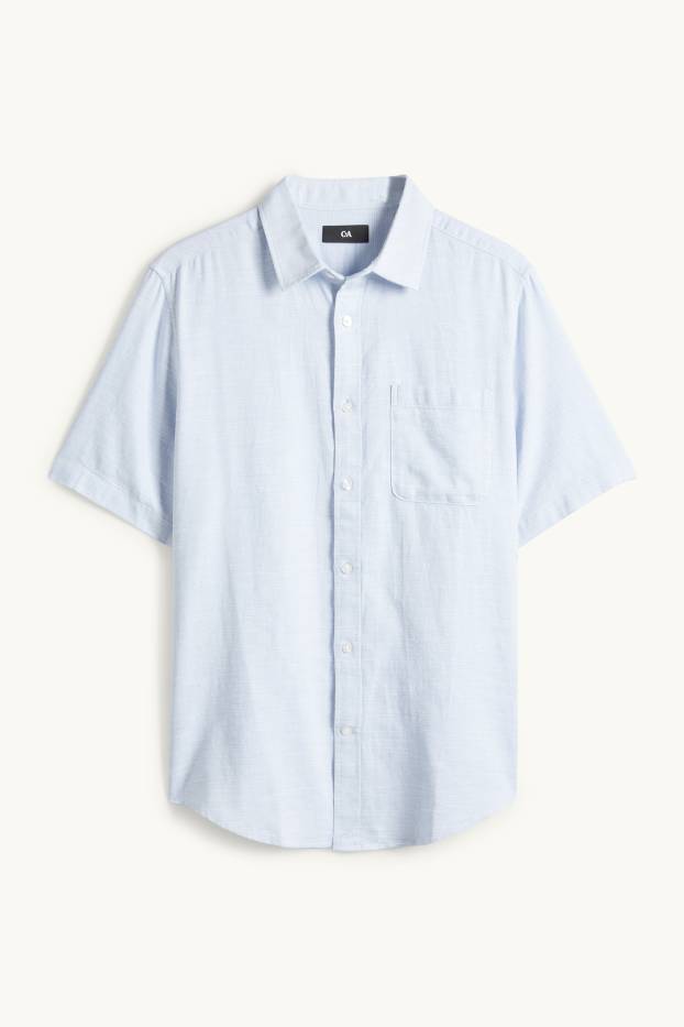 Herren - Hemd - Regular Fit - Kent - blau