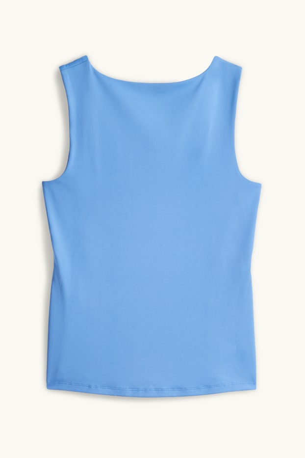 Dona - Samarreta sense mànigues  - blau