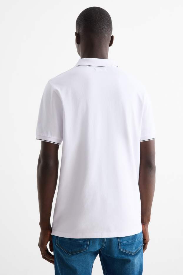 Home - Polo - slim fit - blanc
