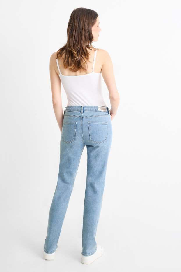 Dona - Straight jeans - mid waist - shaping jeans - LYCRA® - texà blau clar