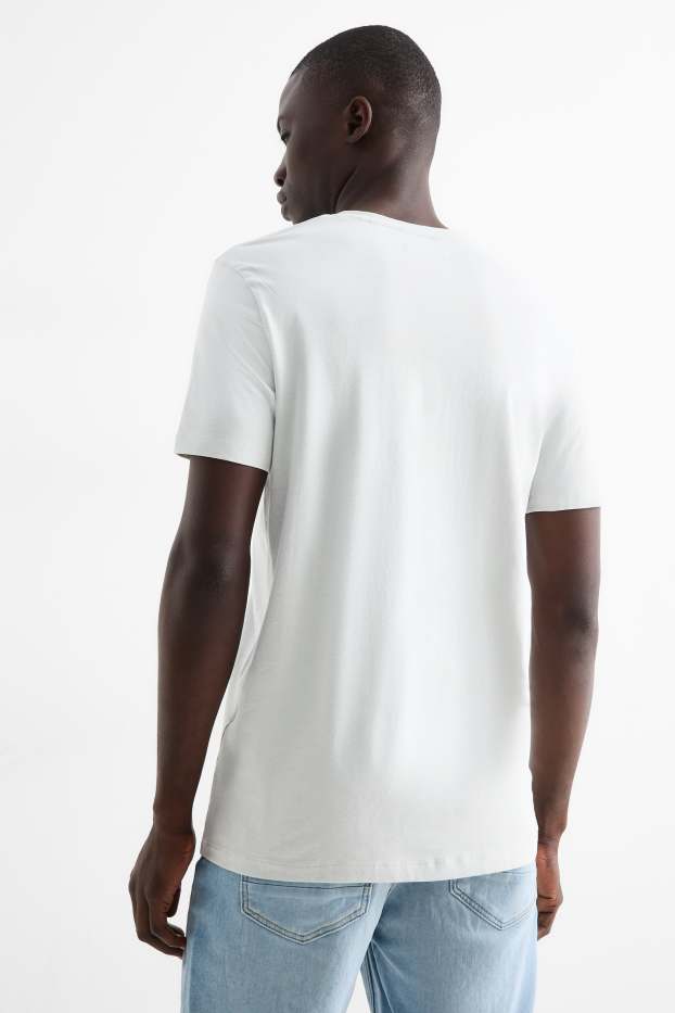 Home - Samarreta de mànigues curtes - slim fit - Flex - gris clar