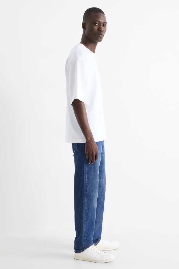 Pánské - Straight jeans - LYCRA® - džíny - modré