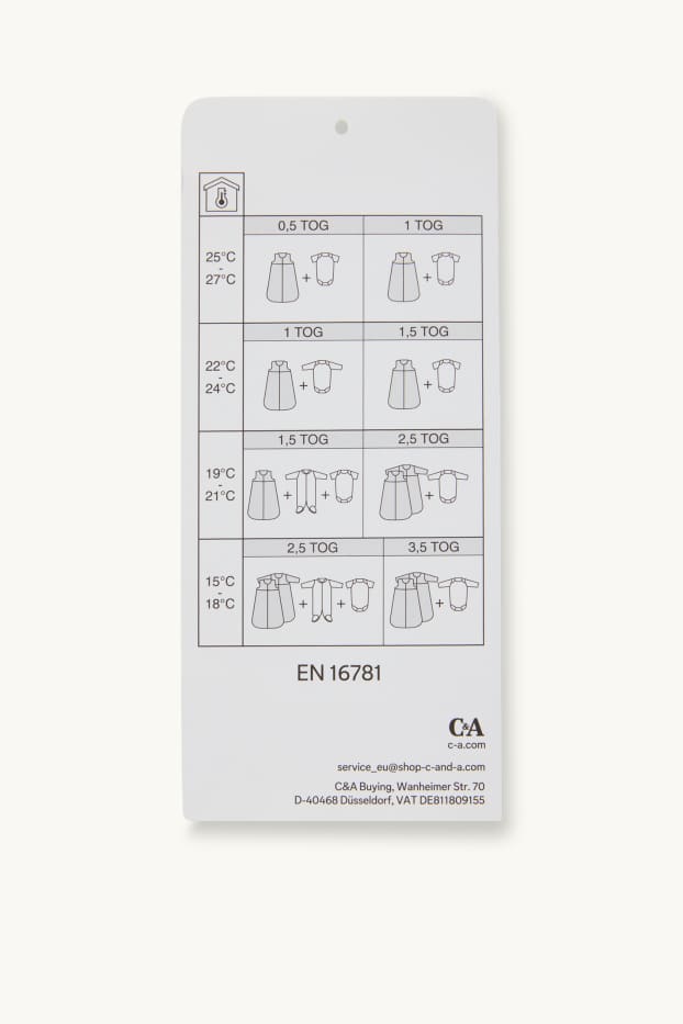 Nadó nena - Paquet de 2 - maduixes - sac de dormir per a nadó - 6-18 mesos - blanc/rosa