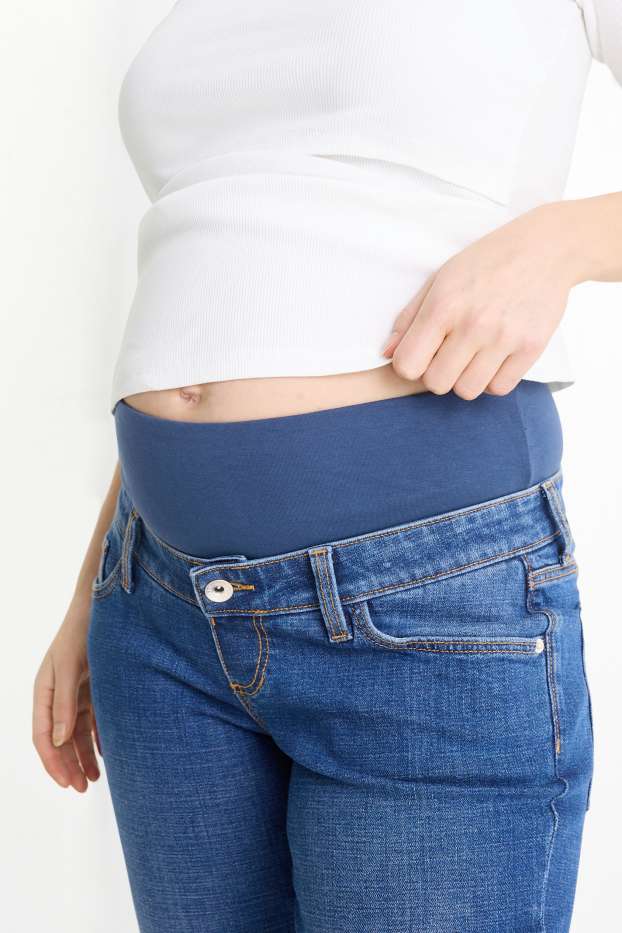 Women - Maternity jeans - jegging jeans - LYCRA® - blue denim