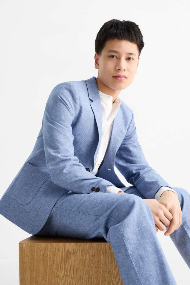 Enfants garçons - Veste - bleu clair