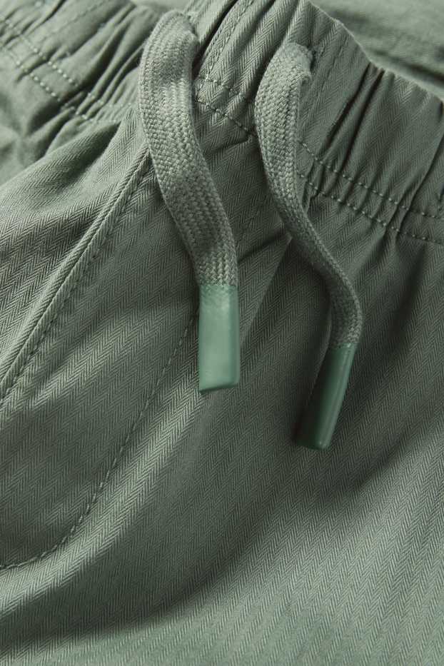 Children Boys - Cargo trousers - green