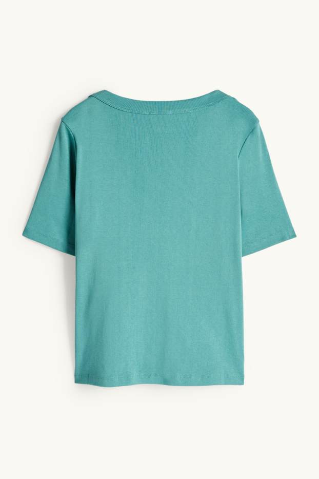 Femei - Tricou - regular fit - turcoaz