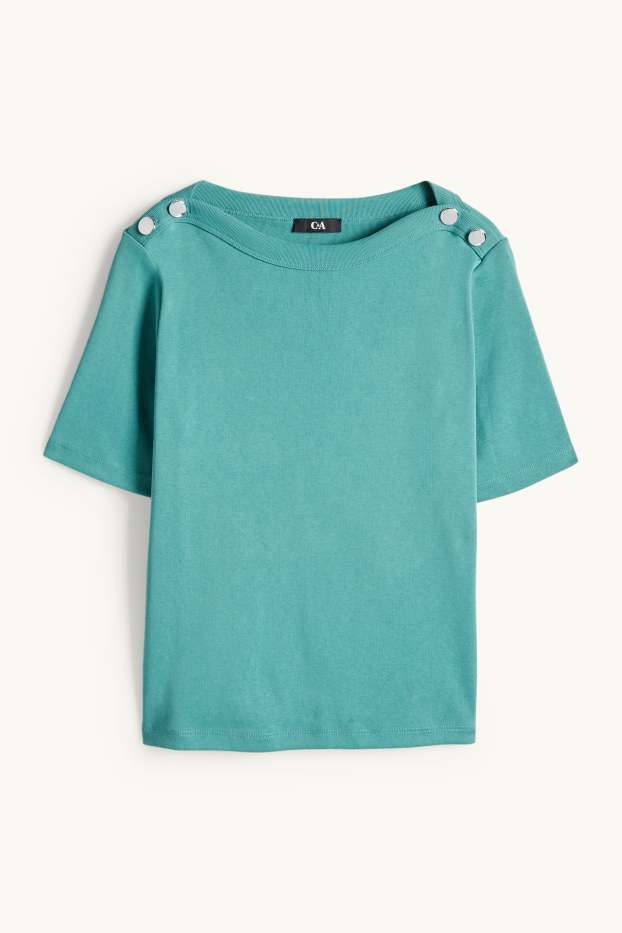 Femei - Tricou - regular fit - turcoaz