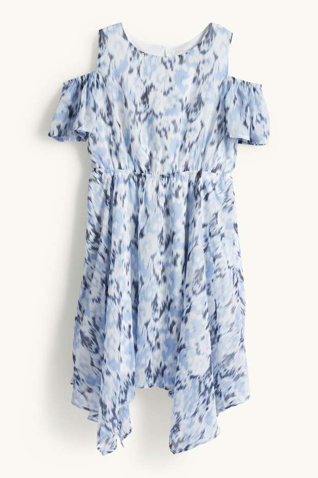 Nena - Vestit - estampat - blanc/blau