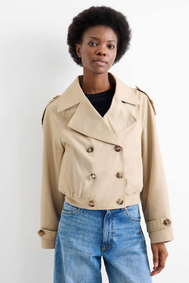 Dona - Gavardina crop - beix