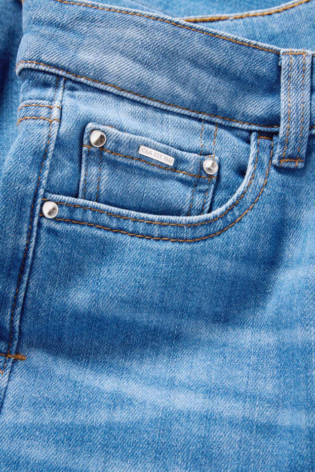 Dona - Flared Jeans - mid waist - blau