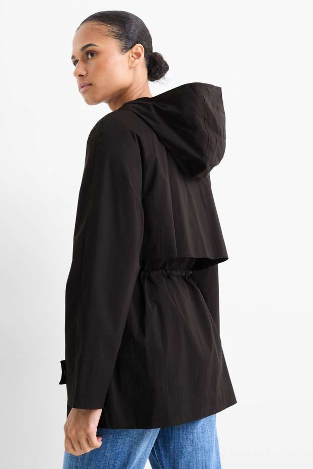 Femmes - Veste à capuche - noir