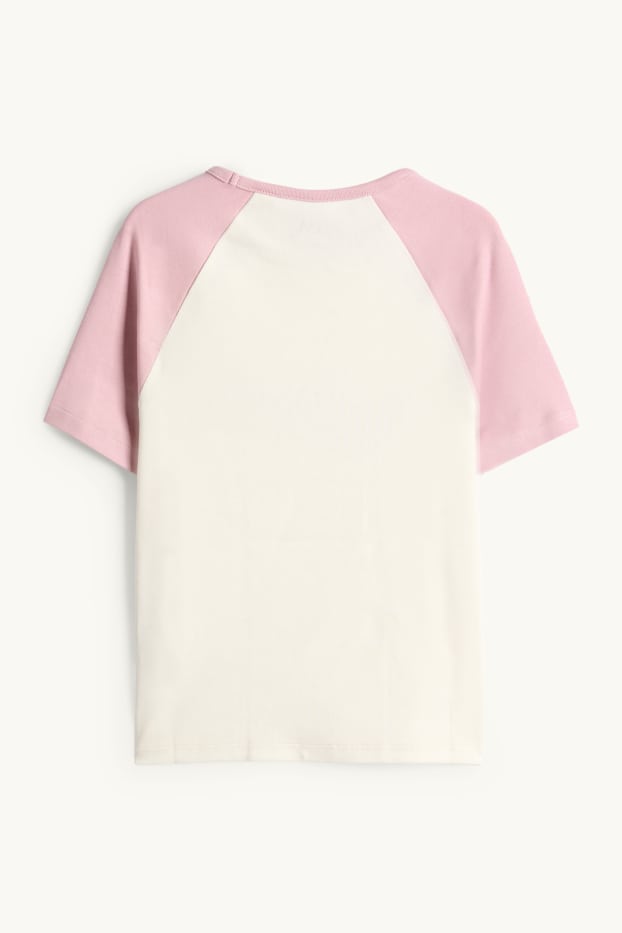 Enfants filles - Los Angeles - T-shirt - blanc / rose