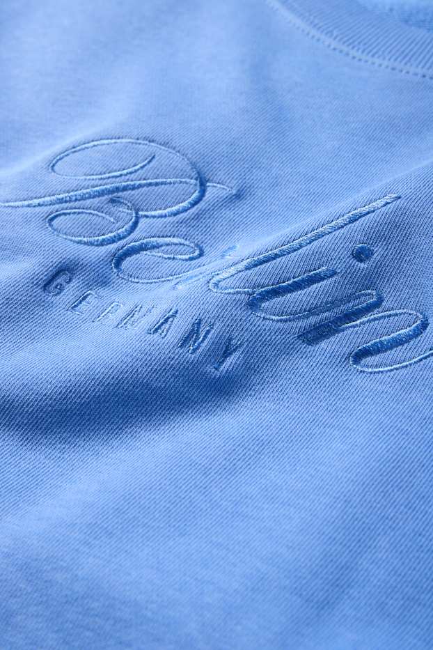 Damen - Sweatshirt - blau