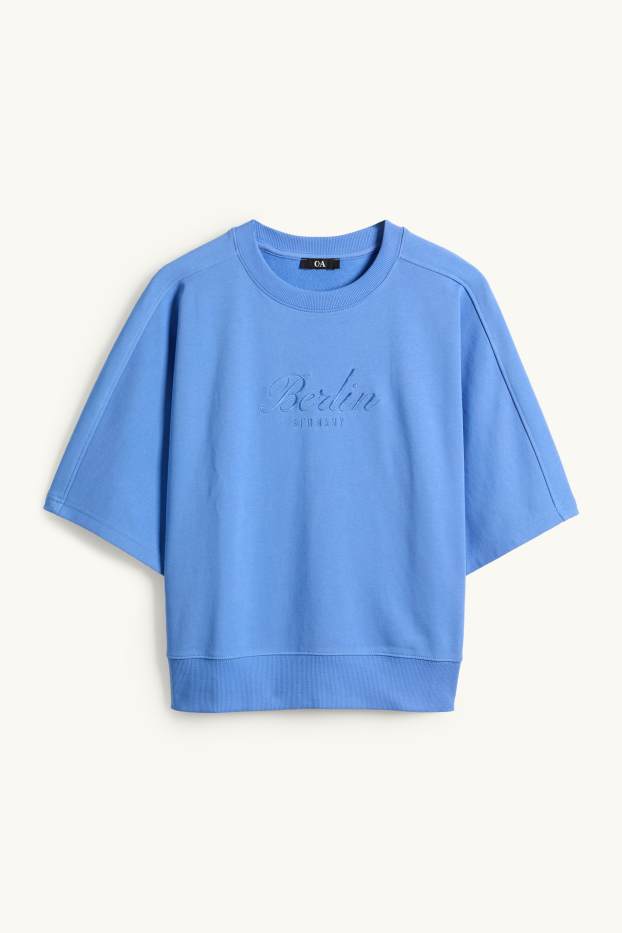 Damen - Sweatshirt - blau