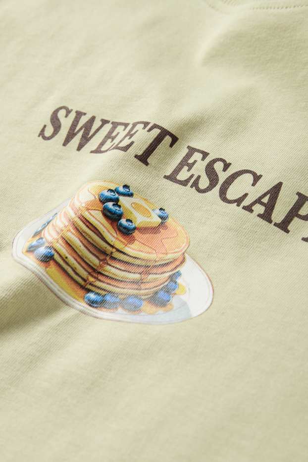 Damen - T-Shirt - Oversized - mintgrün