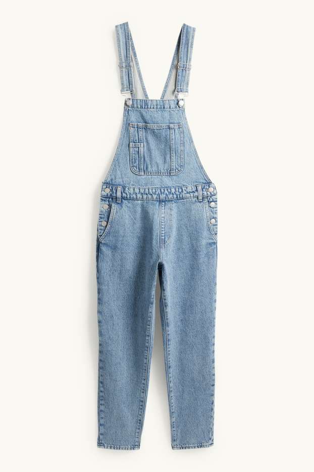 Femmes - Salopette en jean - bleu