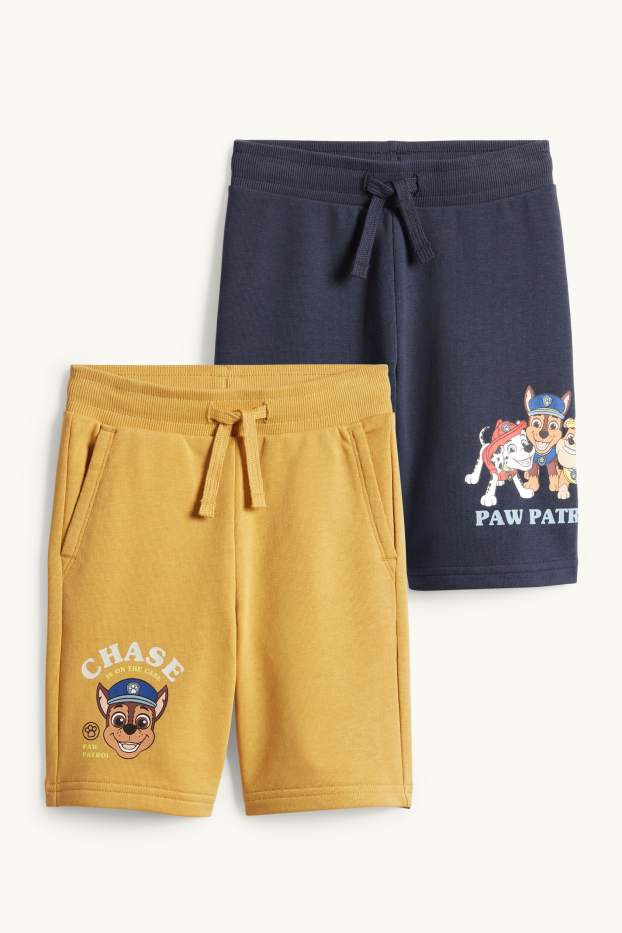 Children Boys - Multipack of 2 - PAW Patrol - Chase, Marshall - Bermuda shorts - orange / blue