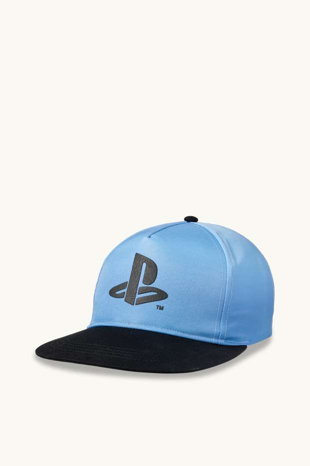 Enfants garçons - PlayStation - casquette de baseball - bleu  / noir