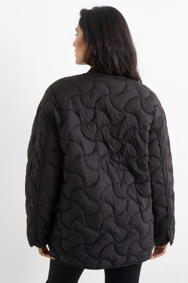 Damen - Steppjacke - schwarz