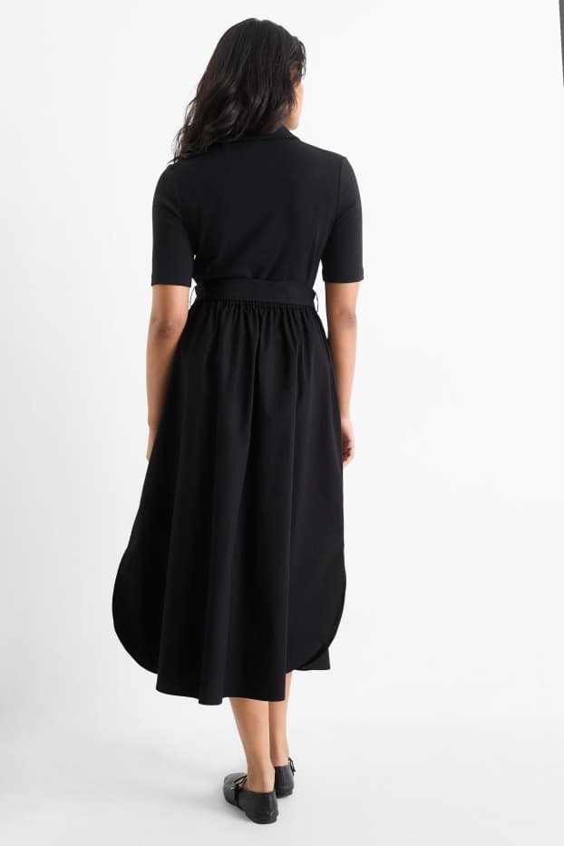 Donna - Gonna con cintura - nero