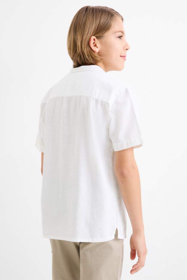 Copii - Băieți - Cămașă - alb