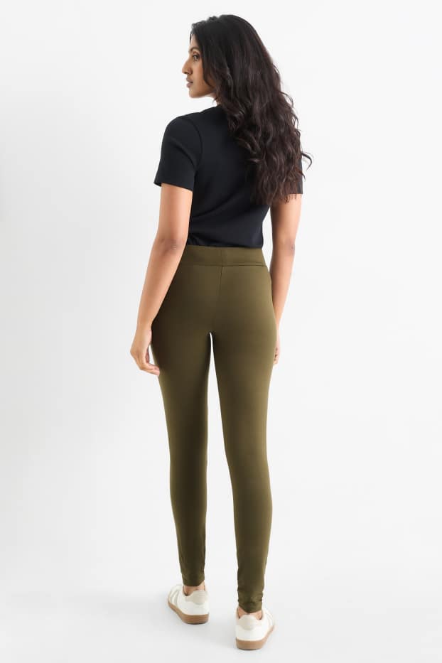 Damen - Leggings - khaki