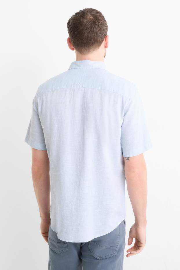 Herren - Hemd - Regular Fit - Kent - blau