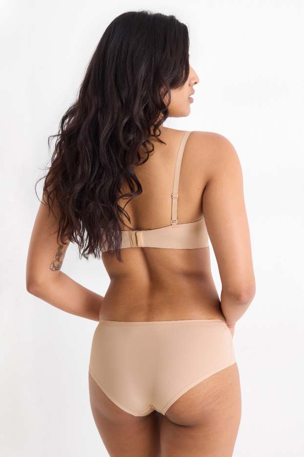 Femmes - Lot de 3 - shortys - beige clair