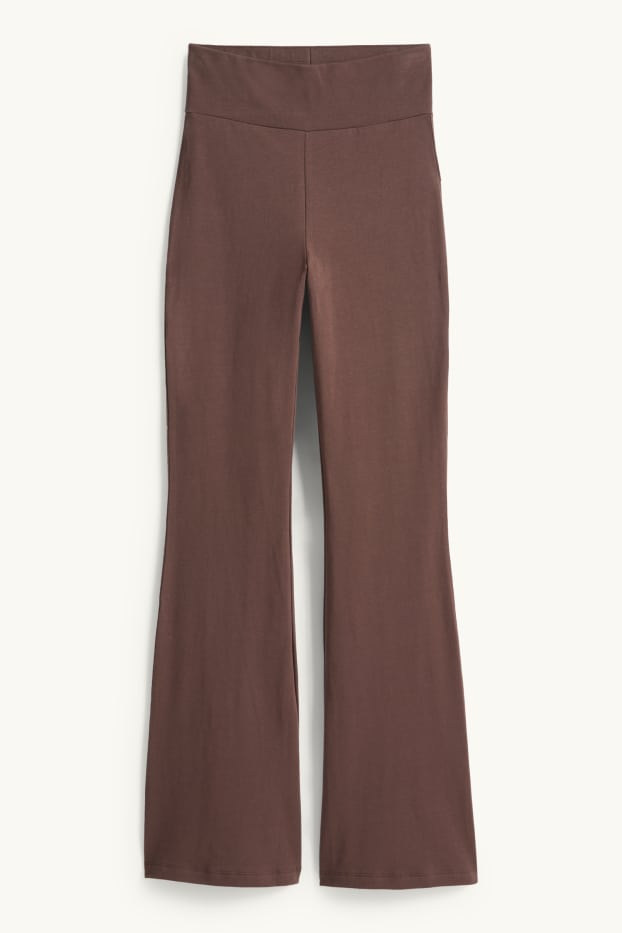 Femmes - Flared leggings - marron