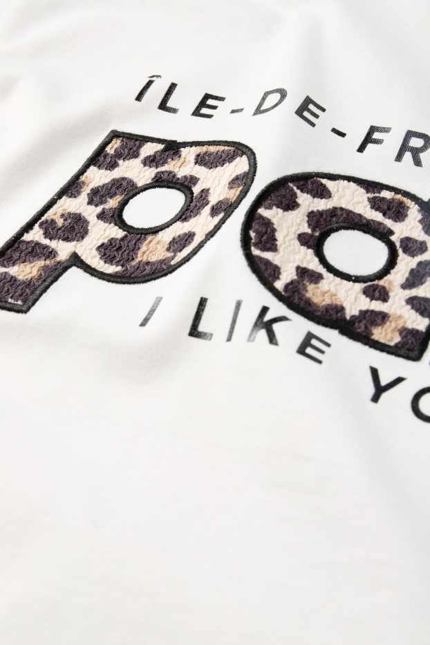 Bambine - Parigi - t-shirt - bianco