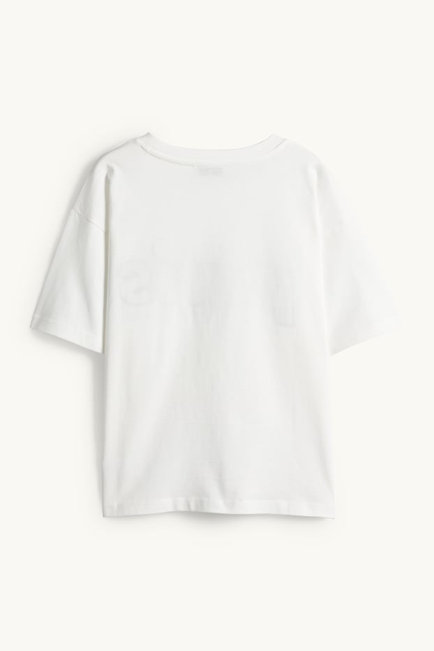 Bambine - Parigi - t-shirt - bianco