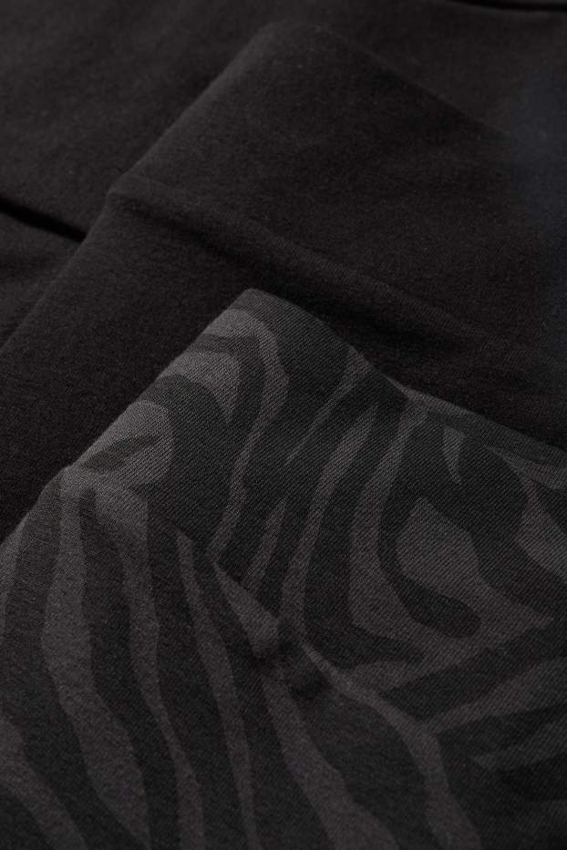 Damen - Multipack 2er - Leggings - schwarz