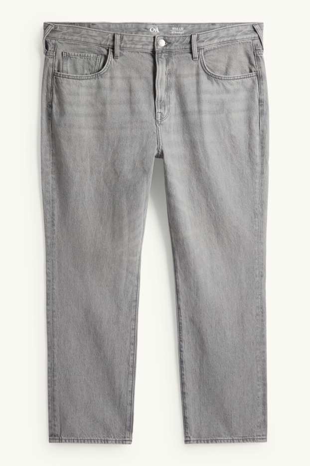 Heren - Straight jeans - grijs