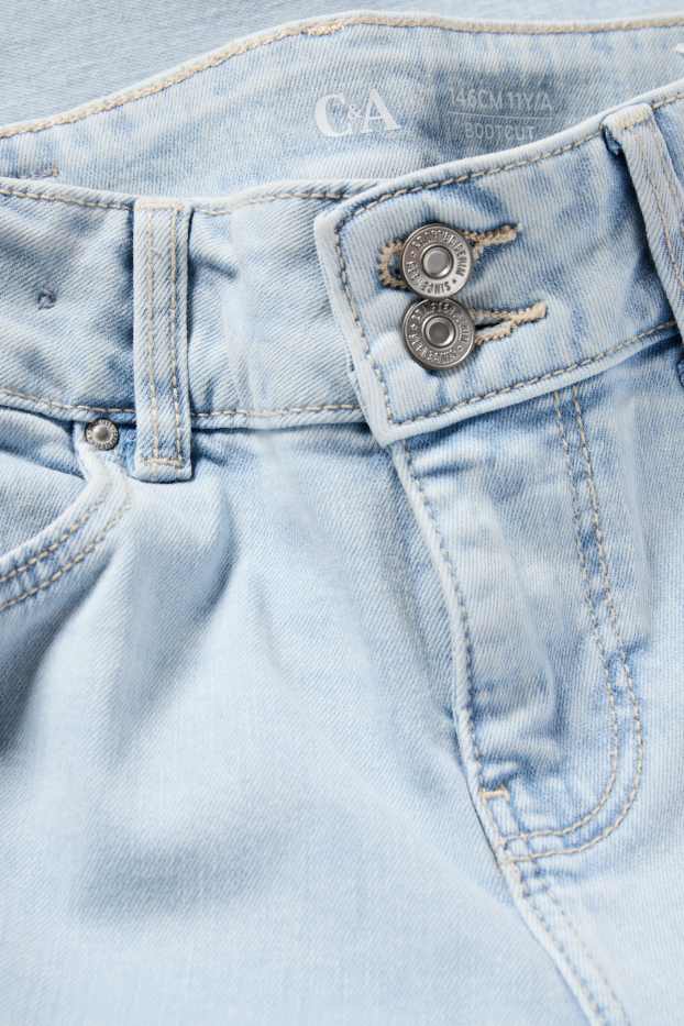 Enfants filles - Jean bootcut - LYCRA® - bleu clair