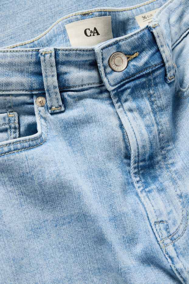 Mujer - Flared jeans - high waist - vaqueros - azul claro