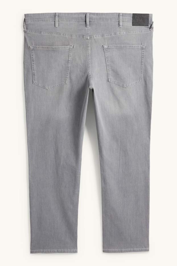 Bărbați - Straight jeans - gri