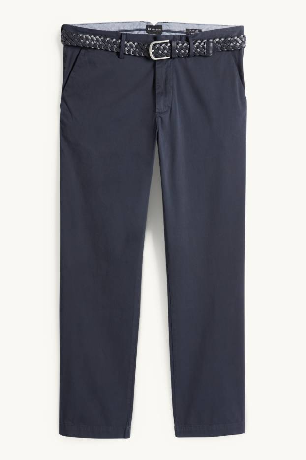 Home - Xinos amb cinturó - blau fosc