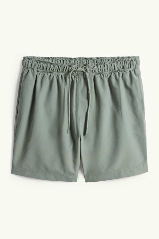 Herren - Badeshorts - grün