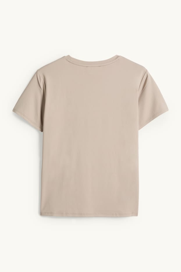 Femei - Tricou - slim fit - taupe