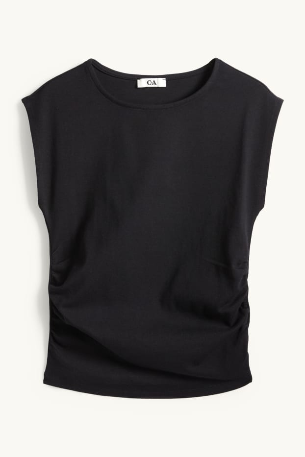 Damen - Top - schwarz