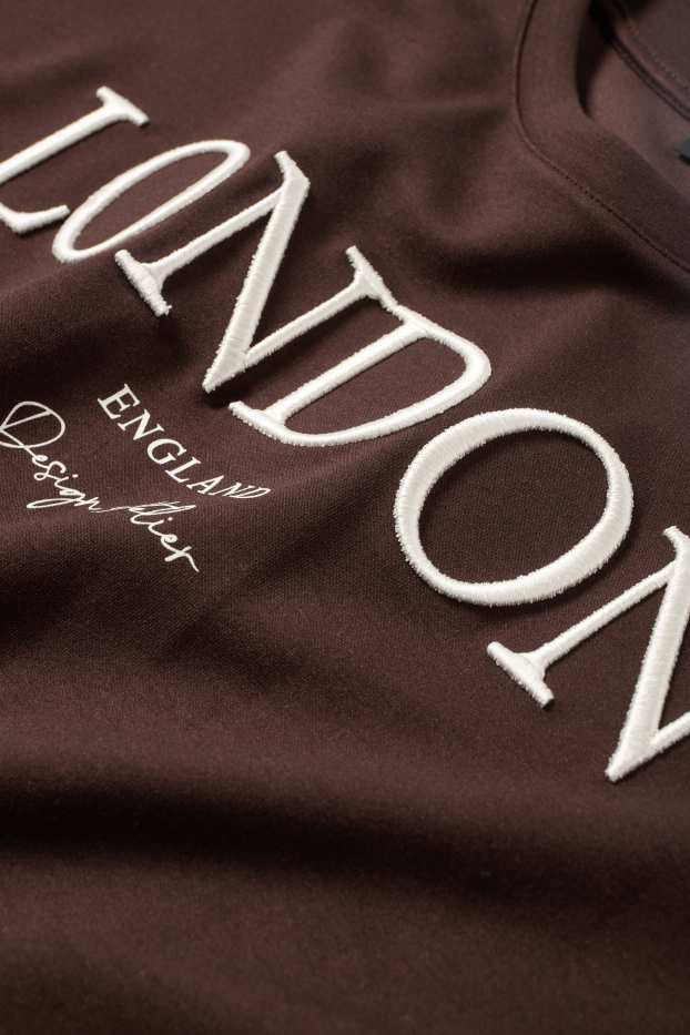 Damen - Sweatshirt - dunkelbraun