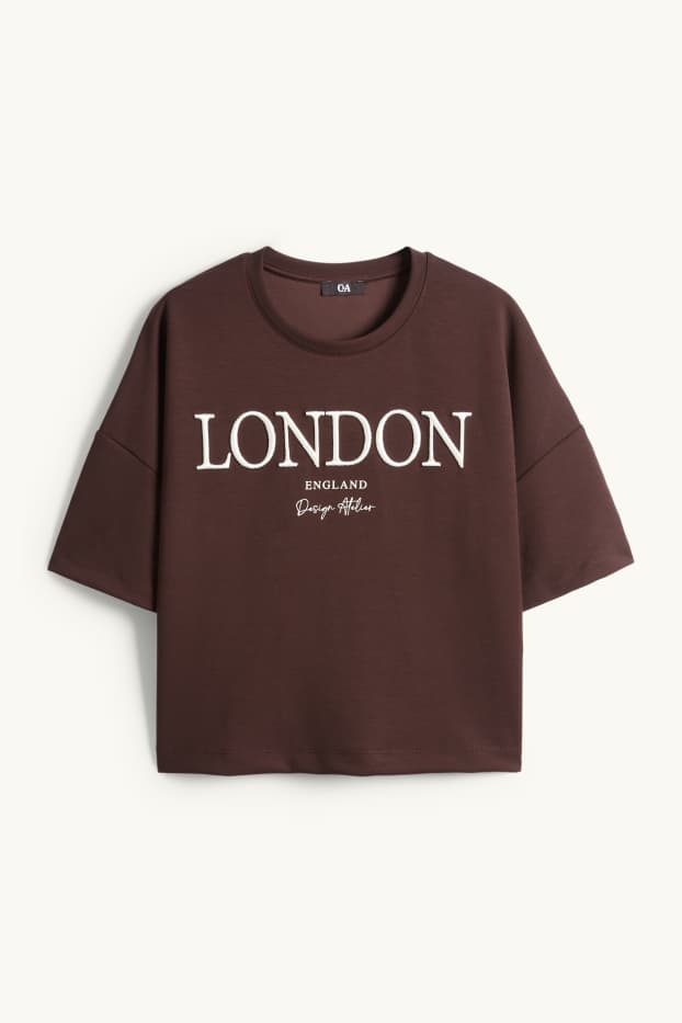 Damen - Sweatshirt - dunkelbraun