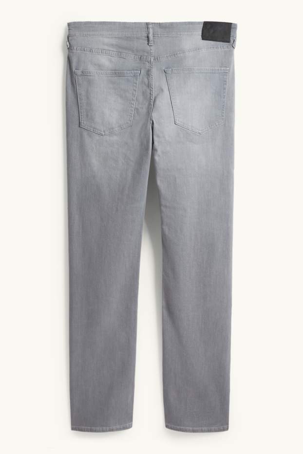 Heren - Straight jeans - grijs