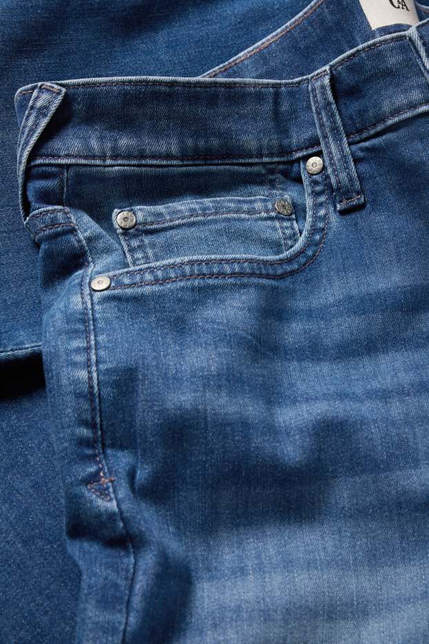 Pánské - Straight jeans - modrá