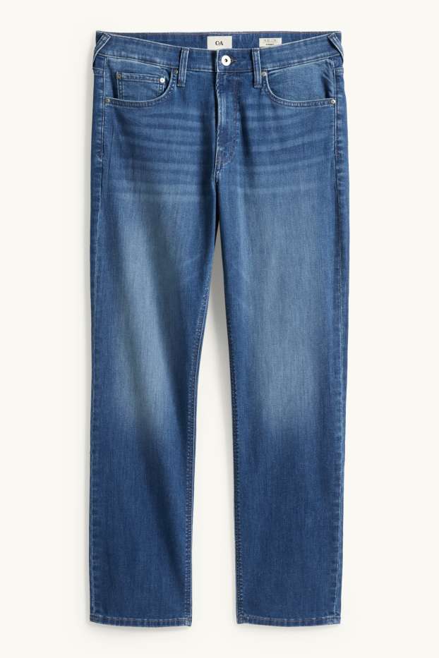 Pánské - Straight jeans - modrá