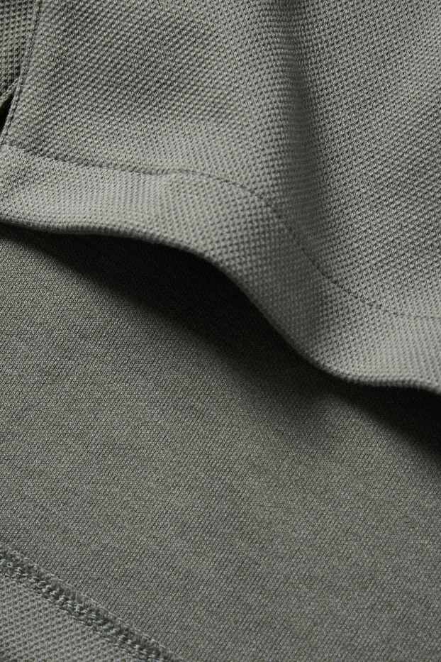 Home - Camisa - relaxed fit - coll solapa - gris